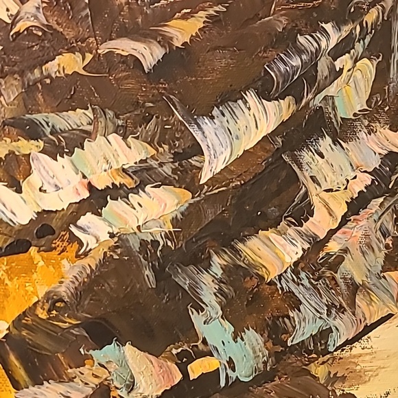 B. Bradbury Signed Circus Clown Oil Painting on Canvas 24"x20" Home/Kids Room - Picture 6 of 9